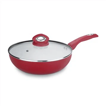 Aliuminio Wok keptuvė